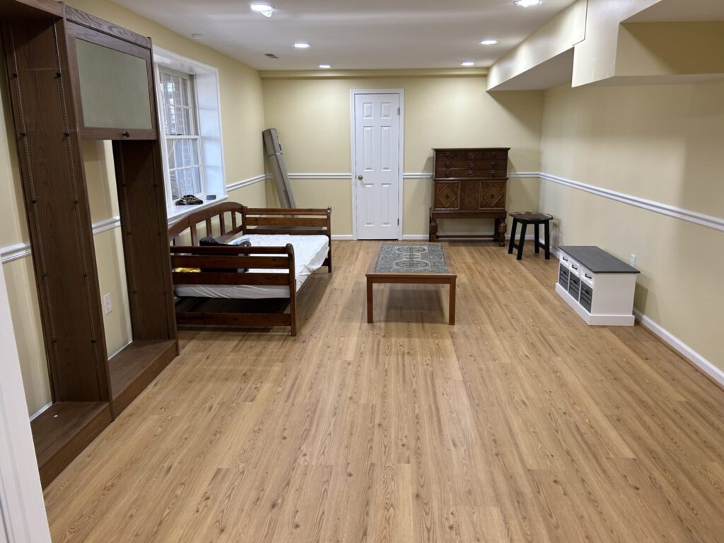 Home Remodel with hardwood floors